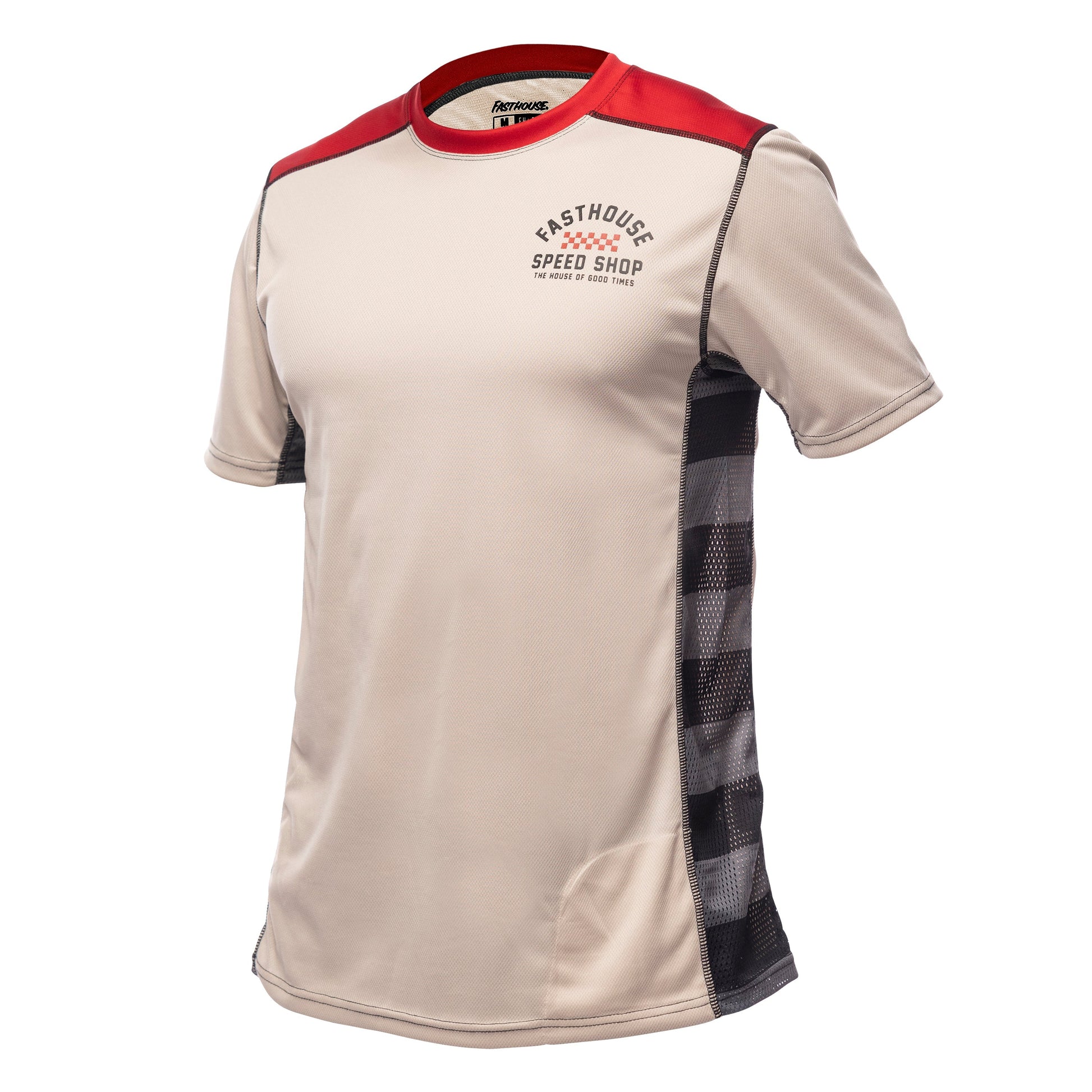 Fasthouse Classic Outland Short Sleeve MTB Jersey - Cream - 2022 Cream Small 