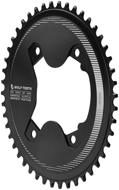 Elliptical 110 Asymmetrical BCD Aero Chainrings for 12-Speed Shimano GRX 800 Series - CH0130-01.jpg