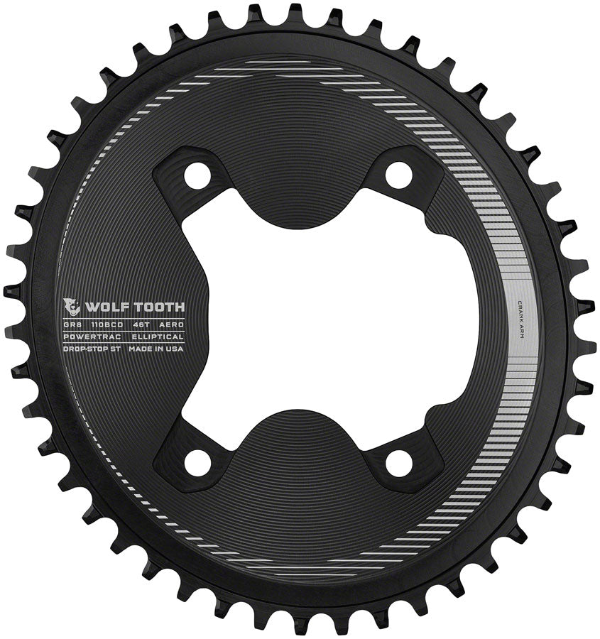Elliptical 110 Asymmetrical BCD Aero Chainrings for 12-Speed Shimano GRX 800 Series - CH0130.jpg