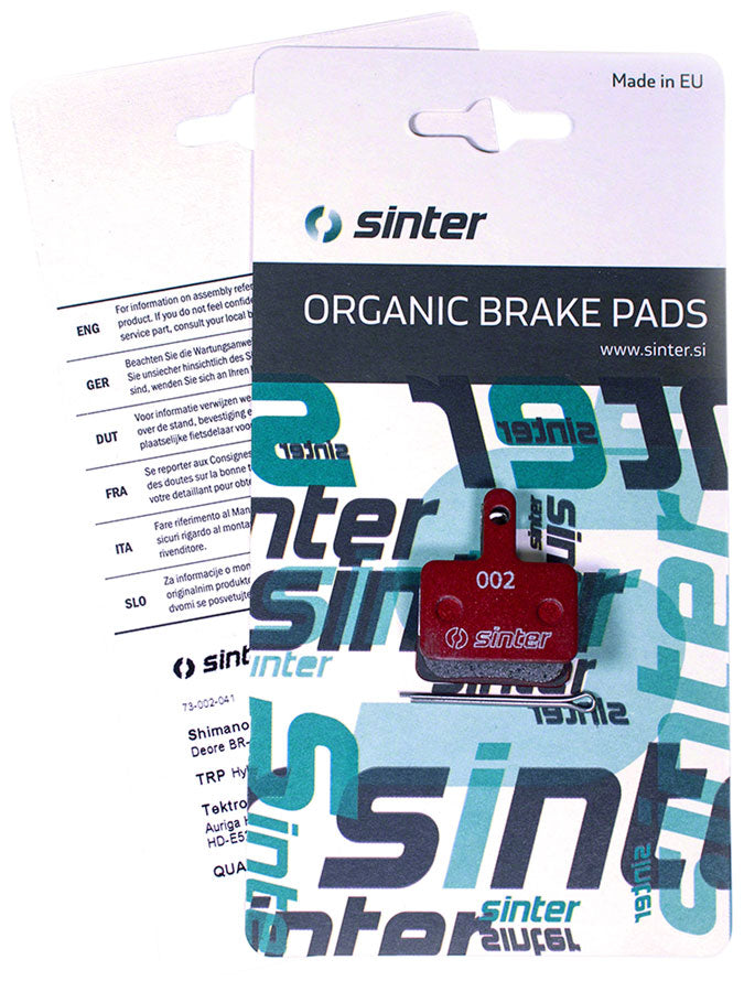 Red s514 Compound Organic Disc Brake Pads - BR3278-01.jpg