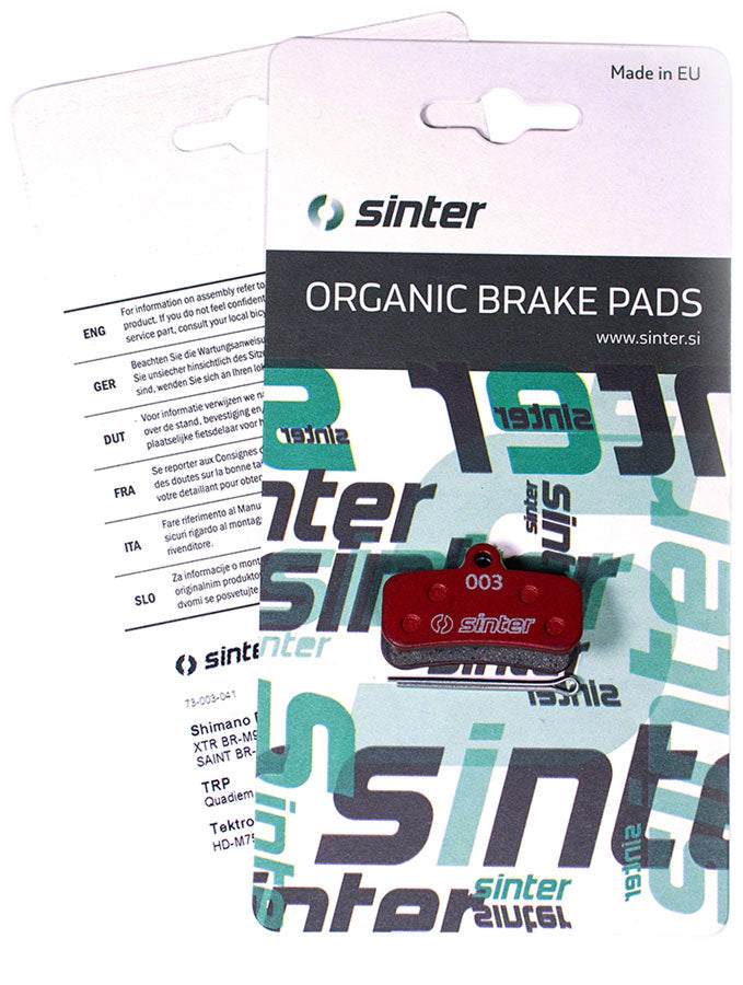 Red s514 Compound Organic Disc Brake Pads - BR3279-01.jpg