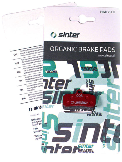 Red s514 Compound Organic Disc Brake Pads - BR3279-01.jpg