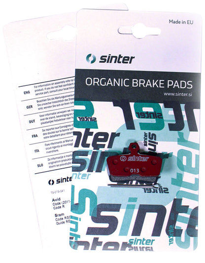 Red s514 Compound Organic Disc Brake Pads - BR3283-01.jpg