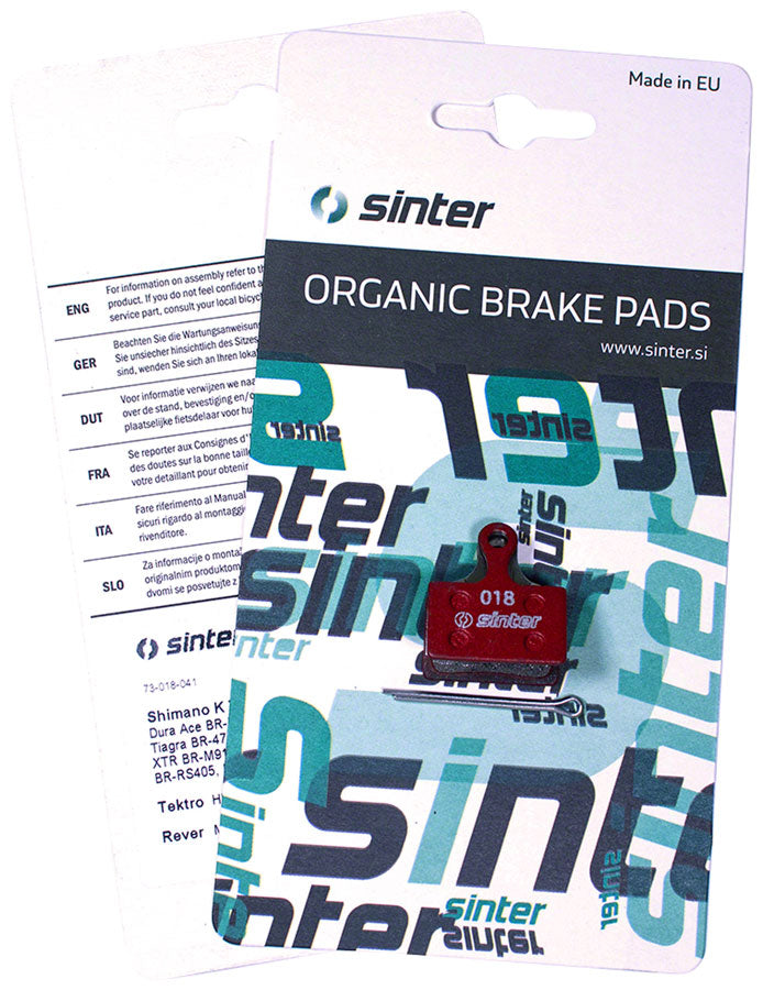 Red s514 Compound Organic Disc Brake Pads - BR3285-01.jpg