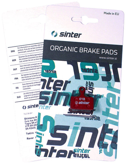 Red s514 Compound Organic Disc Brake Pads - BR3285-01.jpg