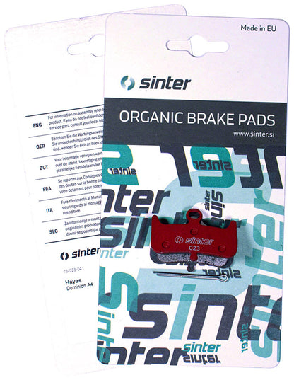 Red s514 Compound Organic Disc Brake Pads - BR3287-01.jpg