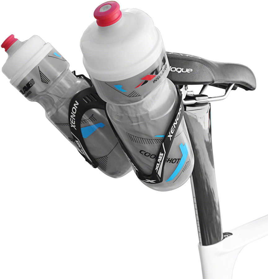 Mini Wing Saddle Mounted Dual Water Bottle Carrier System - WC0075-01.jpg