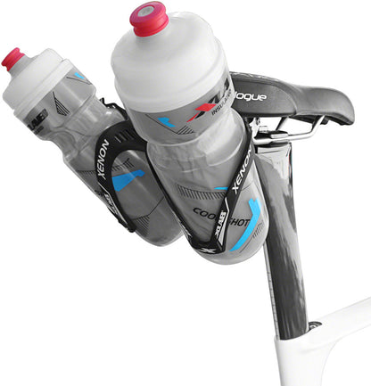 Mini Wing Saddle Mounted Dual Water Bottle Carrier System - WC0075-01.jpg