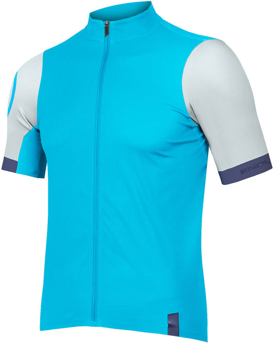 Endura FS260 Short Sleeve Road Jersey - Hi-Viz Blue