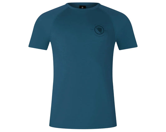 Endura Loop Short Sleeve Tech Tee - Barra Blue