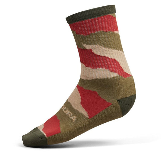 Endura Peak Sock - Tweed Green