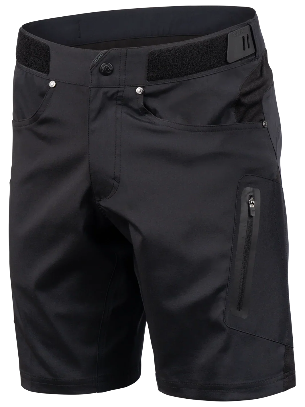 Zoic Ether All Mtn 9" Slim Fit MTB Short - Black