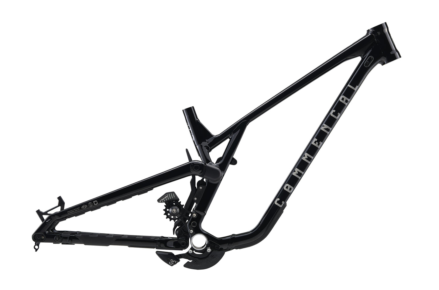 Commencal Supreme DH V5 Frame - Pure Black