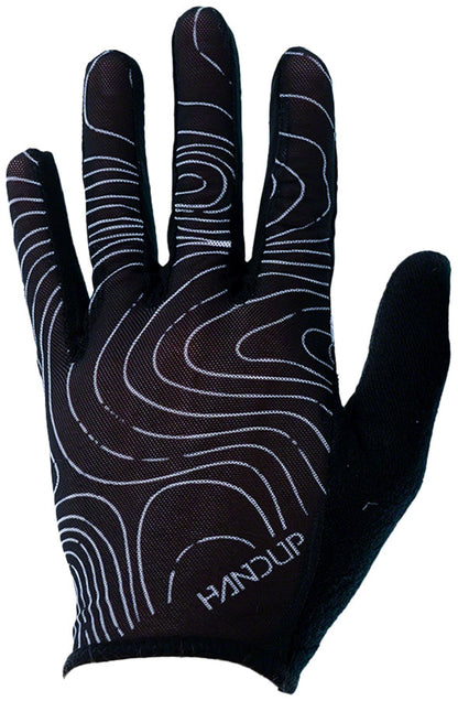 Vented Gloves - Topo Map Black - GL00778-01.jpg