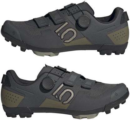 Kestrel BOA Mountain Clipless Shoes - Men's, Gray Six/Silver Pebble/Olive Strata - SH02905-08.jpg