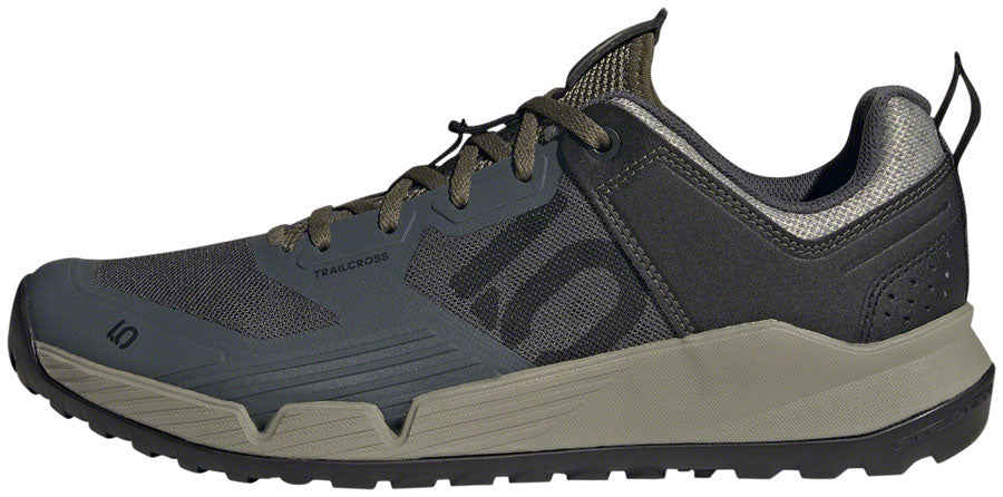 Trailcross XT Flat Shoes - Men's, Gray Six/Core Black/Olive Strata - SH02955-03.jpg