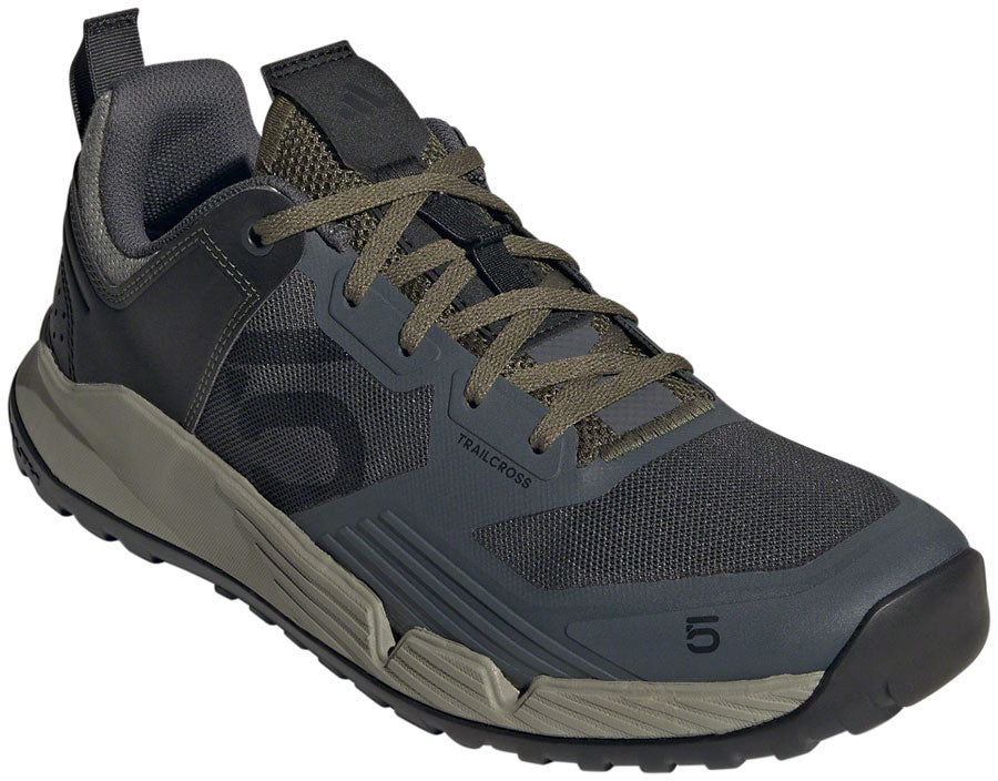 Trailcross XT Flat Shoes - Men's, Gray Six/Core Black/Olive Strata - SH02955-05.jpg