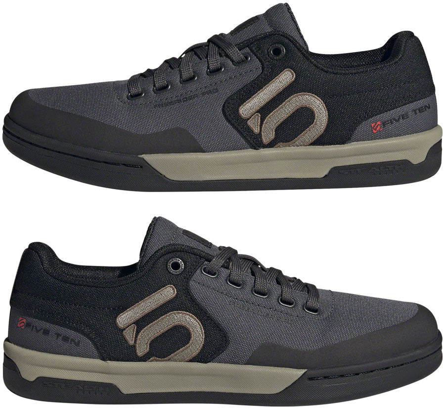Freerider Pro Canvas Flat Shoes - Men's, Gray Six/Silver Pebble/Core Black - SH02985-01.jpg