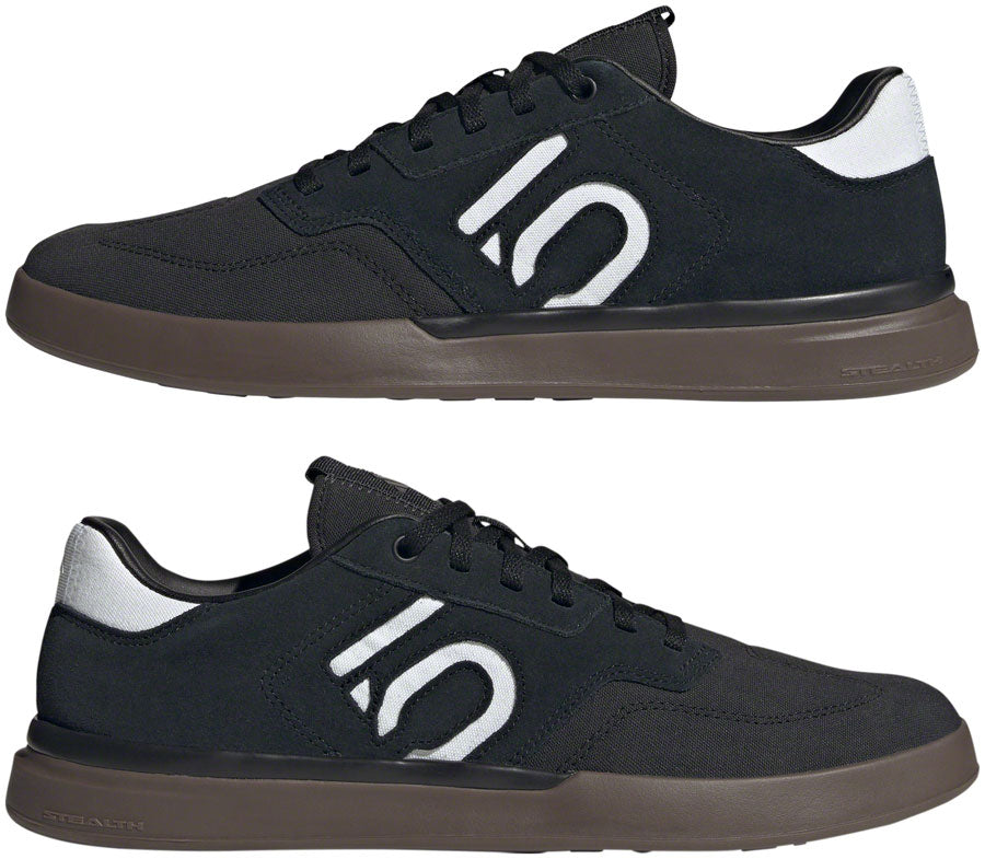 Sleuth Canvas Flat Shoes - Core Black/Core Black/FTWR White - SH03109-03.jpg