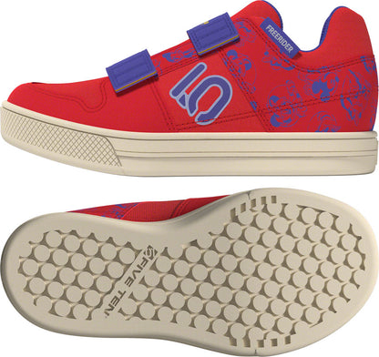 Freerider VCS DSN Kids Flat Shoes - Pure Ruby/Violet Tone/Wonder White - SH03210-01.jpg