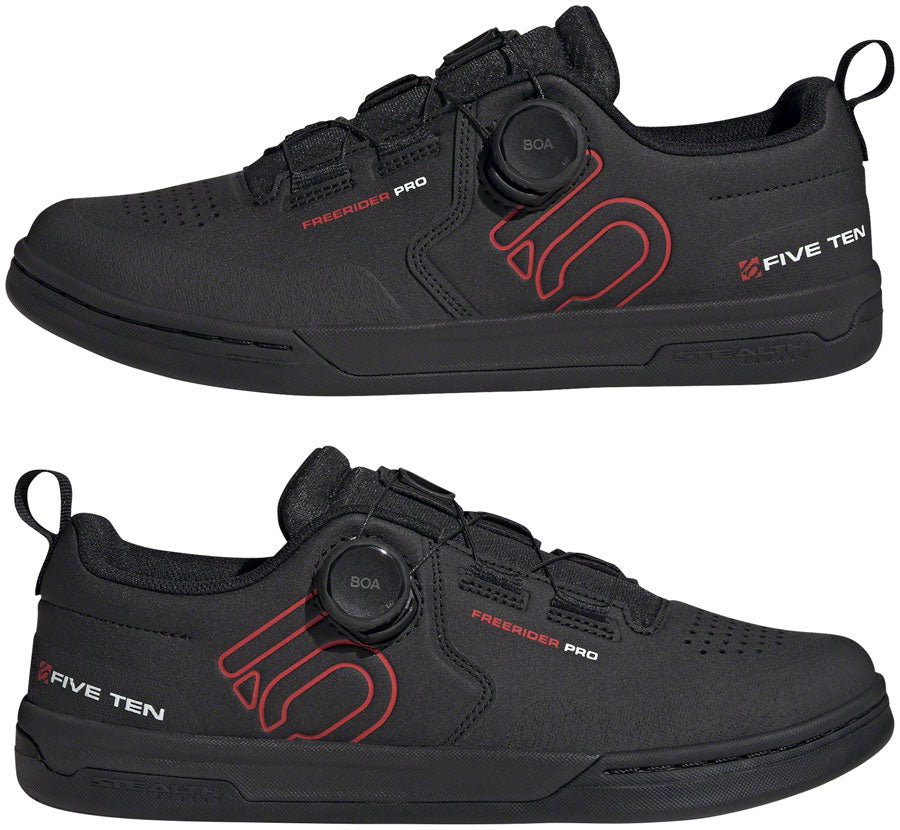 Freerider Pro BOA Flat Shoes - Men's, Core Black/Red/FTWR White - SH03227-01.jpg