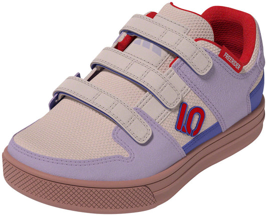 Freerider Kid's VCS Flat Shoes - Putty Mauve/Pure Ruby/Semi Cobalt Blue - SH03287.jpg