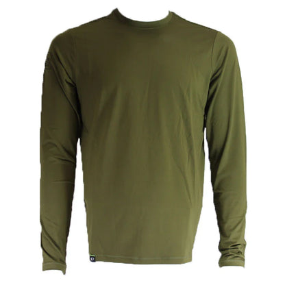 Pearl Izumi Midland Long Sleeve Tee Shirt - Legacy - Dark Olive