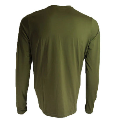 Pearl Izumi Midland Long Sleeve Tee Shirt - Legacy - Dark Olive