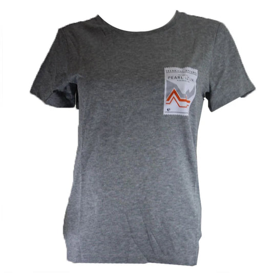 Pearl Izumi Midland Graphic Tee Shirt - Womens - Alps - Gray Heather
