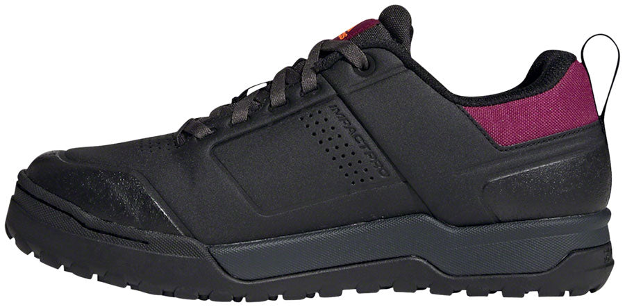 Impact Pro Flat Shoes  -  Women's, Core Black / Signal Orange / Power Berry - SH8974-02.jpg