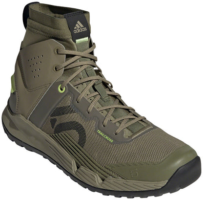 Trailcross Mid Pro Flat Shoes - Men's, Orbit Green/Core Black/Pulse Lime - SH00077.jpg
