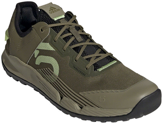 Trailcross LT Flat Shoes - Men's, Focus Olive/Pulse Lime/Orbit Green - SH00109.jpg