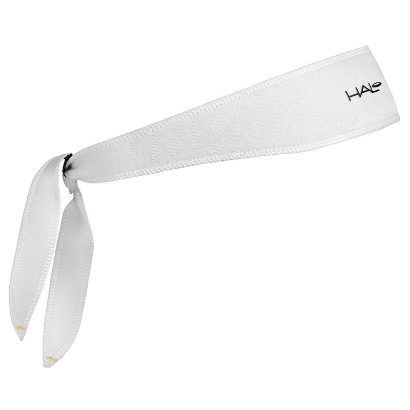 Halo I Tie Headband - White White One Size 
