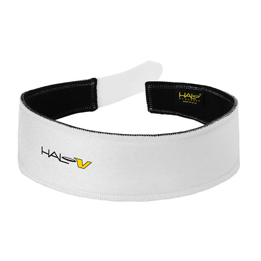 Halo V - Velcro Adjustable Headband - White White One Size 