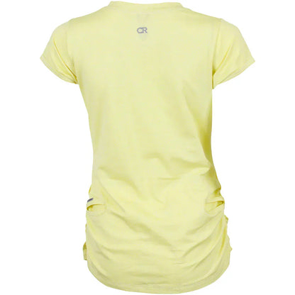 Club Ride Deer Abby Short Sleeve MTB Jersey - Womens - Yellow