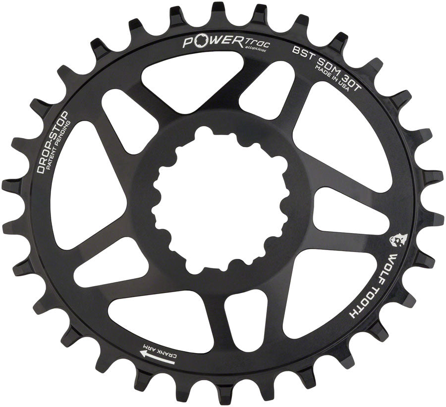 PowerTrac Elliptical SRAM 3-Bolt Direct Mount Chainrings - CR1057.jpg
