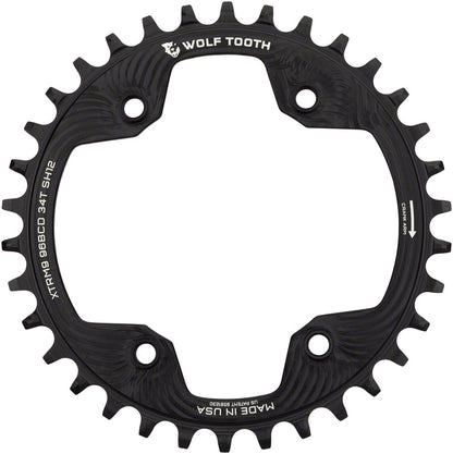 Shimano XTR M9000 96 BCD Asymmetrical Hyperglide + Chainrings - CR8126-01.jpg