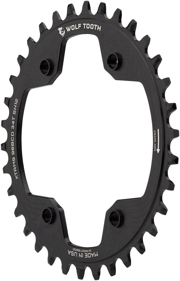 Shimano XTR M9000 96 BCD Asymmetrical Hyperglide + Chainrings - CR8126.jpg