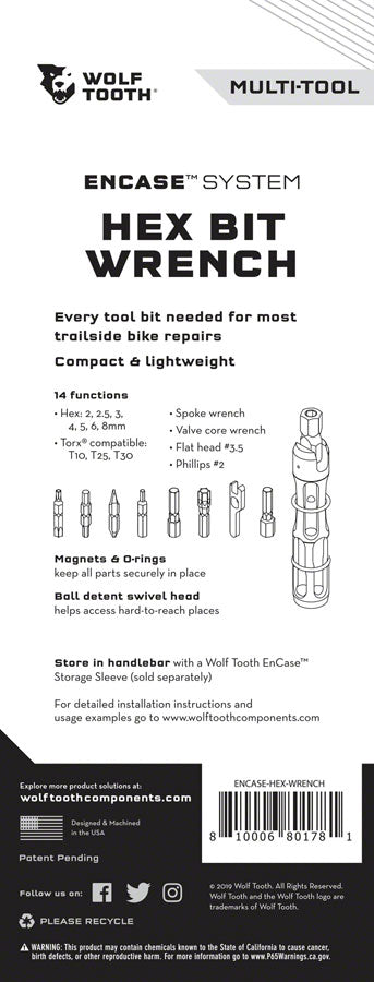 EnCase System Hex Bit Wrench - TL0330-02.jpg
