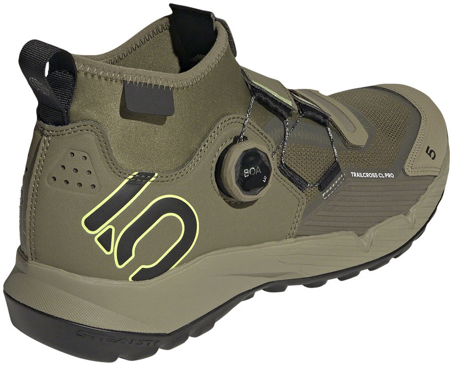 Trailcross Pro Mountain Clipless Shoes - Men's, Green/Black/Green - SH00857-05.jpg