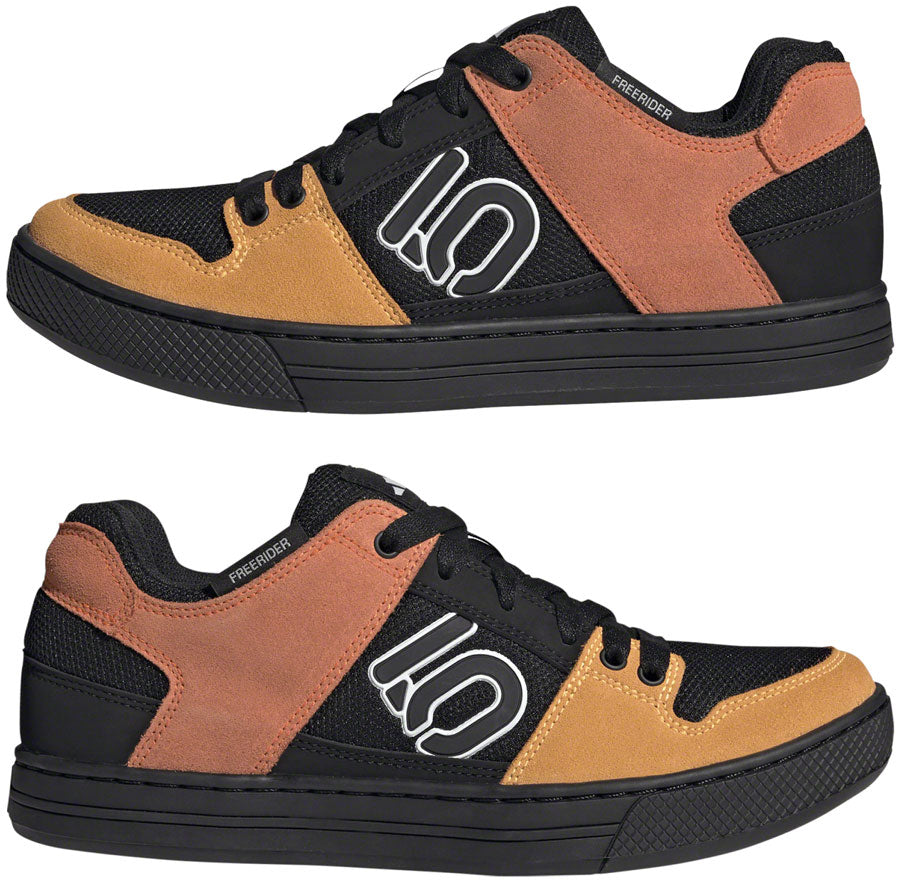 Freerider Flat Shoes - Men's, Core Black/Ftwr White/Impact Orange - SH01108-04.jpg