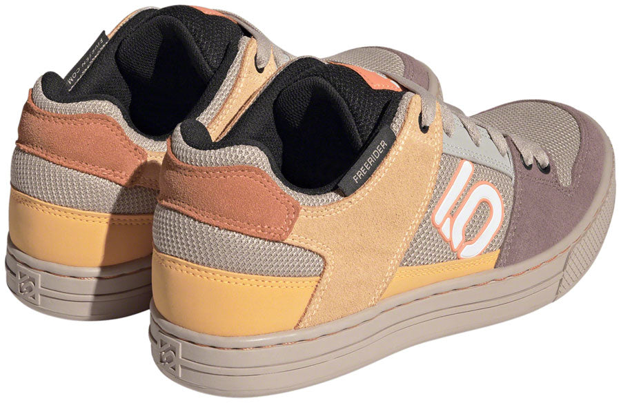 Freerider Flat Shoes - Women's, Wonder Taupe/Ftwr White/Acid Orange - SH01203-01.jpg