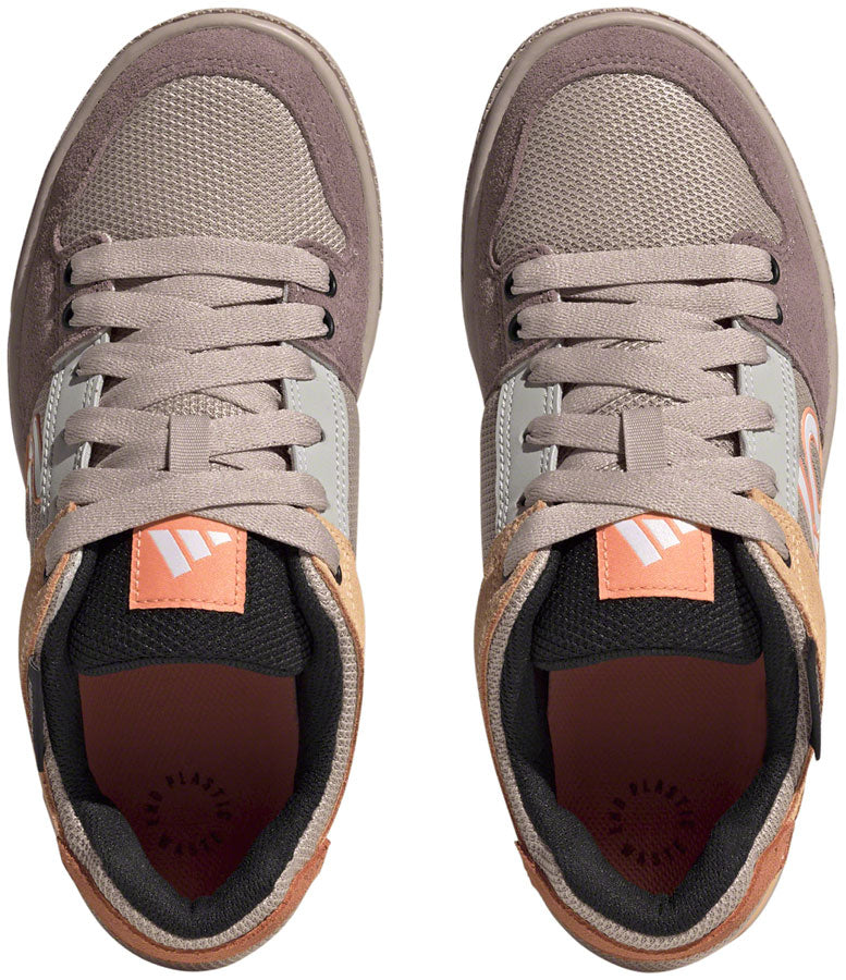 Freerider Flat Shoes - Women's, Wonder Taupe/Ftwr White/Acid Orange - SH01203-02.jpg