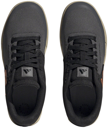 Freerider Pro Canvas Flat Shoes - Women's, Gray Six/Gray Four/Impact Orange - SH01359-02.jpg