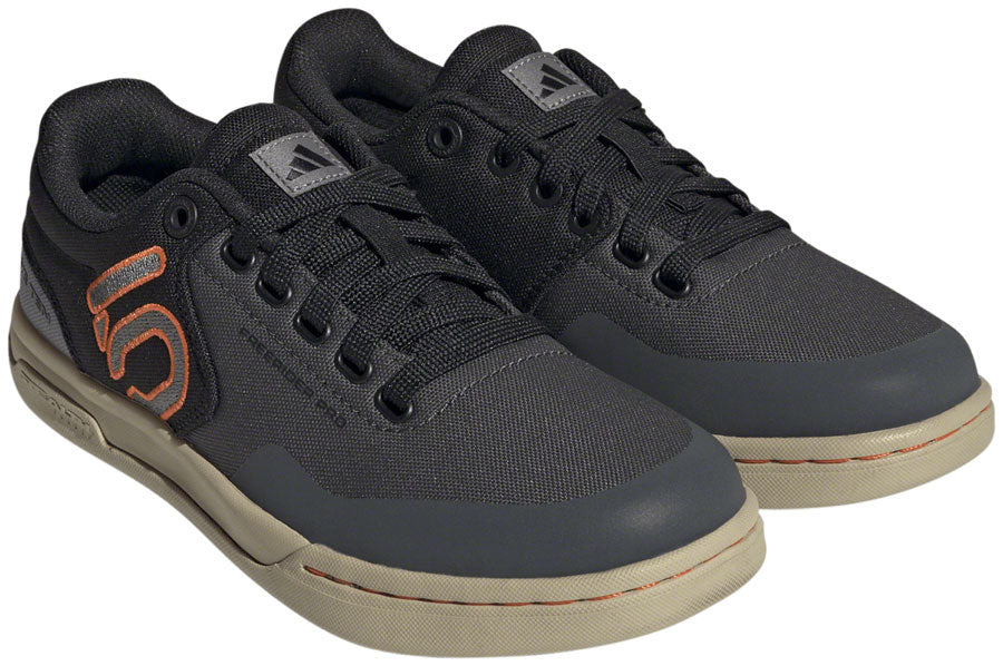 Freerider Pro Canvas Flat Shoes - Women's, Gray Six/Gray Four/Impact Orange - SH01359.jpg