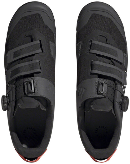 Kestrel Boa Mountain Clipless Shoes - Men's, Core Black/Ftwr White/Impact Orange - SH01404-02.jpg