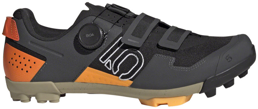 Kestrel Boa Mountain Clipless Shoes - Men's, Core Black/Ftwr White/Impact Orange - SH01404-05.jpg