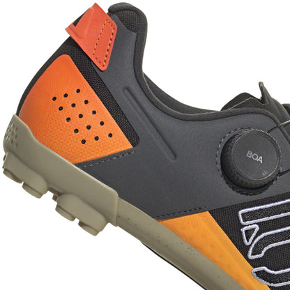 Kestrel Boa Mountain Clipless Shoes - Men's, Core Black/Ftwr White/Impact Orange - SH01404-06.jpg