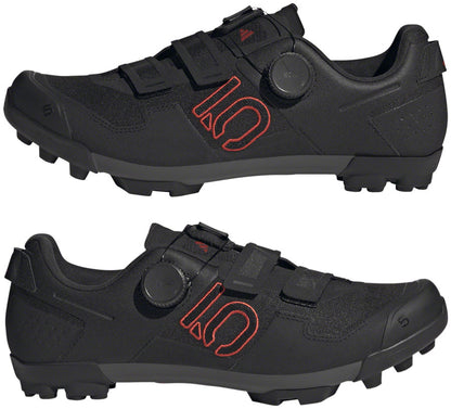 Kestrel Boa Mountain Clipless Shoes - Men's, Core Black/Gray Six/Gray Four - SH00946-04.jpg