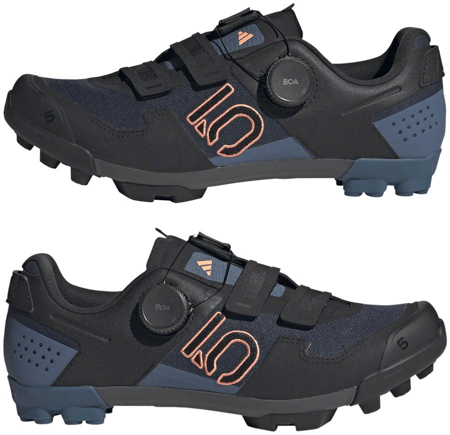 Kestrel Boa Mountain Clipless Shoes - Women's, Legend Ink/Core Black/Coral Fusion - SH01491-04.jpg